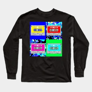 cassette 4 paint 23 Long Sleeve T-Shirt